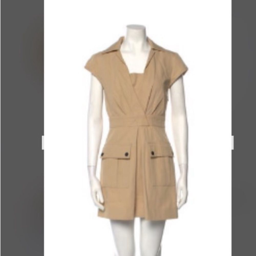 Sandro Tan Mini Dress